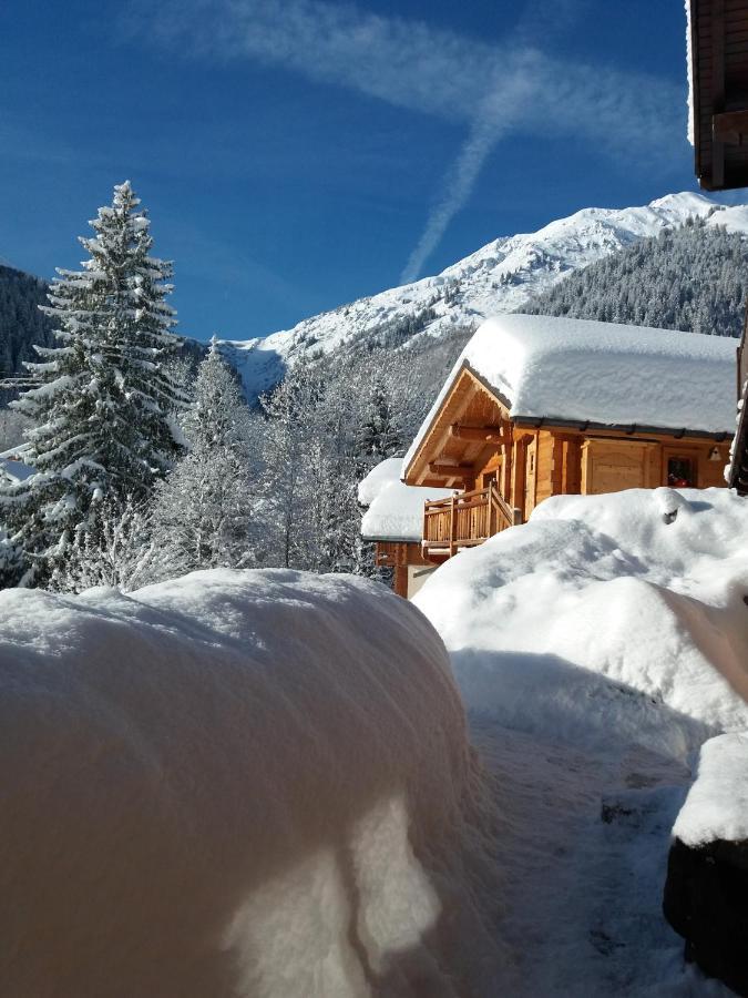 Le Refuge Des Marmottes Arêches Exterior foto